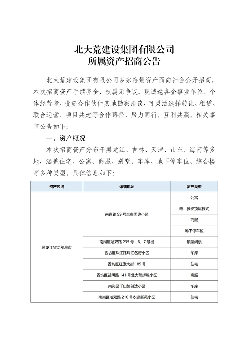 北大荒建设集团有限公司所属资产招商公告_01.jpg